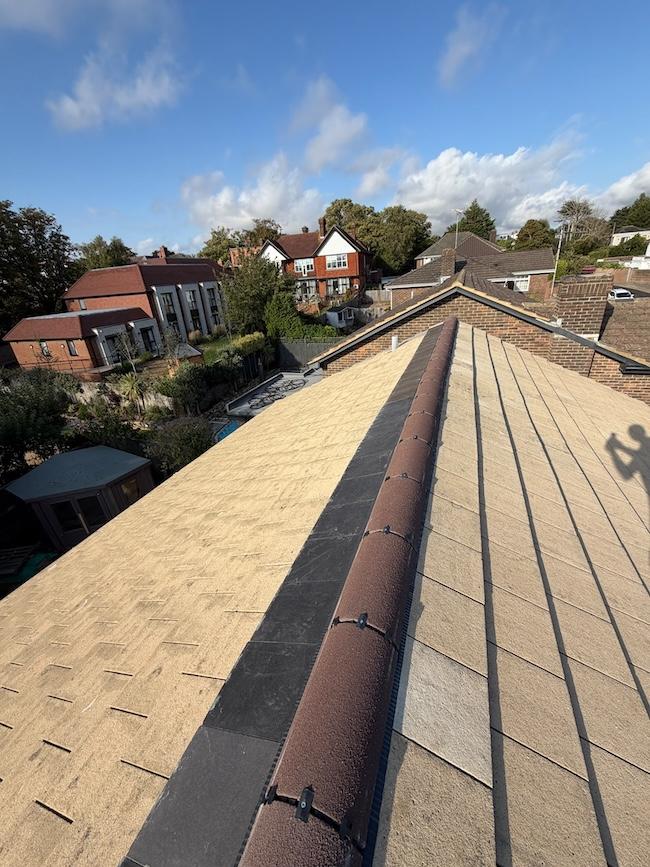 New roof installed on a property in Manningtree by ATS Roofing and Building